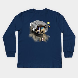 Astronaut Kids Long Sleeve T-Shirt